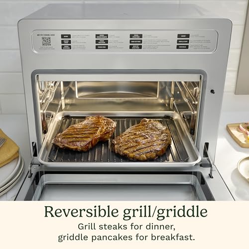 Cuisinart 15-in-1 Extra-Large Digital Air Fryer Oven with 9"x13" 2-in-1 Pan, Air Fry 4 Lbs of Wings, Cook a 13 Lb Turkey or 5+ Lb Chicken, Toast 9 Slices of Bread, and Bake a 13" Pizza, TOA-112 - My Kitchen Products