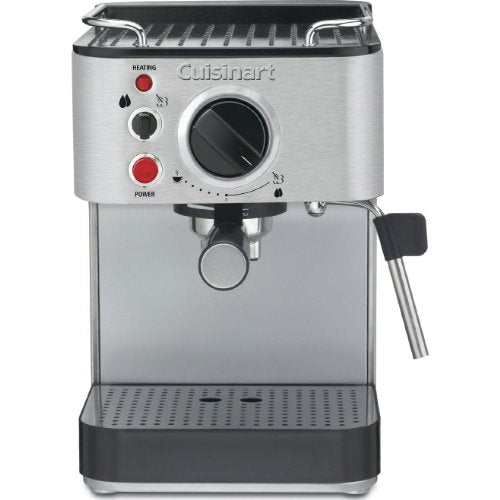 Cuisinart 1.66 Quart Stainless Steel Espresso Maker, Silver, EM-100NAS - My Kitchen Products