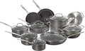 Cuisinart 17-Piece Pots and Pans Set, Non Stick Hard Anodized Cookware Set, Compatible with Electric, Gas Cooktops, Dishwasher Safe, Oven Safe Pot Set, Cool Grip Handles, Aluminum Core for Even Heat - My Kitchen Products