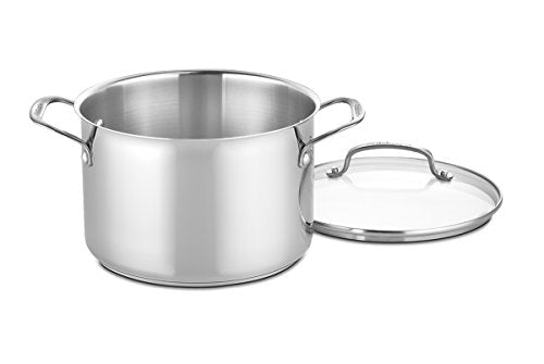 Cuisinart 17-Piece Stainless Steel Cookware Set, Chef's Classic Steel Collection with Pure Aluminum Core for Quick and Even Heat, Cool Grip Handles, Dishwasher Safe, 77-17N - My Kitchen Products