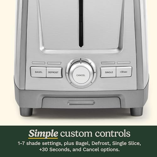 Cuisinart 2-Slice XL Slot Stainless Steel Toaster, Stainless Steel, CPT-1600 - My Kitchen Products
