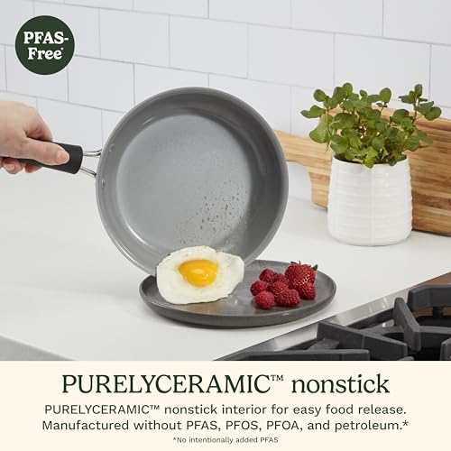 Cuisinart, 3-Pc Classic Ceramic Nonstick Skillet Set, Amazon Exclusive, 35C22-3BK - My Kitchen Products