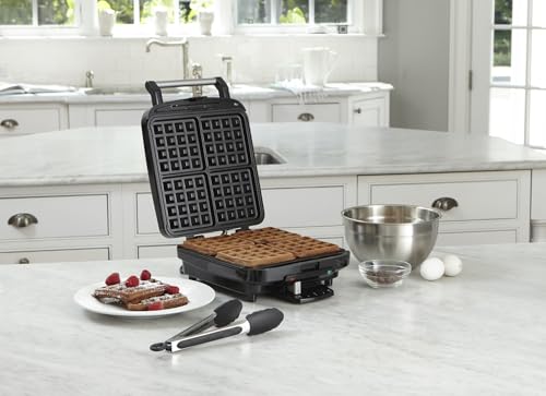 Cuisinart 4 Slice Belgian Waffle Maker - Square, WAF-150NAS - My Kitchen Products