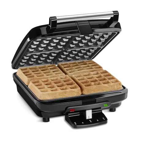 Cuisinart 4 Slice Belgian Waffle Maker - Square, WAF-150NAS - My Kitchen Products