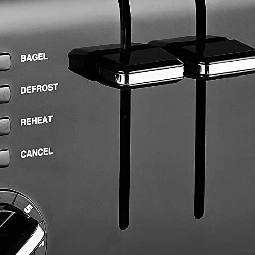 Cuisinart 4-Slice Compact Plastic Toaster, Black, CPT-142BKP1 - My Kitchen Products