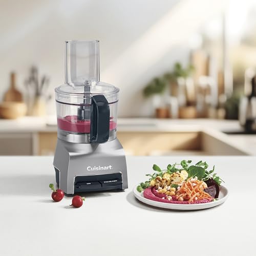 Cuisinart 5‑Cup Chop & Shred Food Processor, Compact Food Chopper, Easy‑Store Design, Silver FP-5 - My Kitchen Products