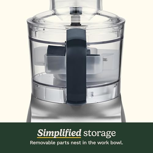 Cuisinart 5‑Cup Chop & Shred Food Processor, Compact Food Chopper, Easy‑Store Design, Silver FP-5 - My Kitchen Products