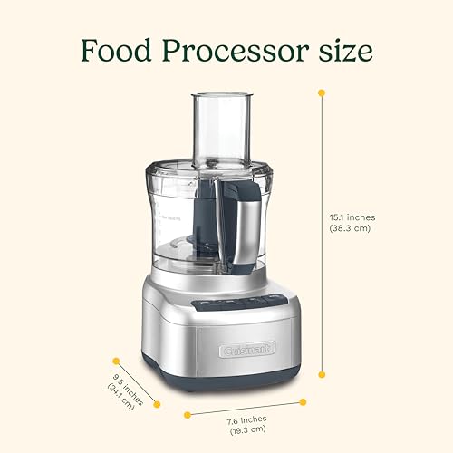 Cuisinart 8 Cup Food Processor - Silver - My Kitchen Products
