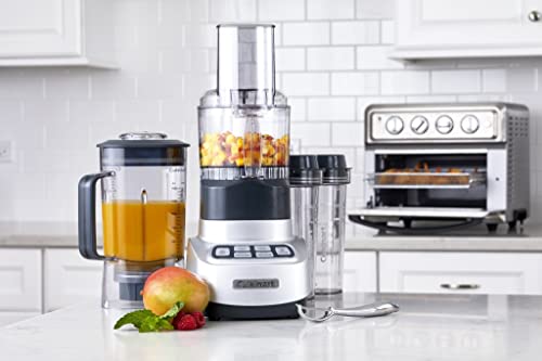 Cuisinart BFP-650P1 Velocity Ultra Trio 1-HP Blender/Food Processor with Travel Cups, Die Cast - My Kitchen Products