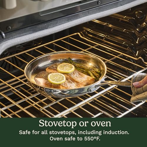 Cuisinart Chef’s Classic 11-Piece Stainless Steel Pots and Pans Set, Cookware Set Compatible with Induction, Electric, Gas Cooktops, Aluminum Core for Even Heat, Cool Grip Handles, Dishwasher Safe - My Kitchen Products