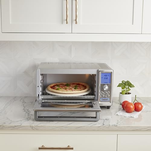 Cuisinart Chef’s Convection Toaster Oven, 1800-Watt Electric Oven with 15 Cooking Functions, Fits 13" Pizza, 9"x13" Baking Pan, and Full-Size Chicken, Nonstick Interior, TOB-260N1NAS, Stainless Steel - My Kitchen Products