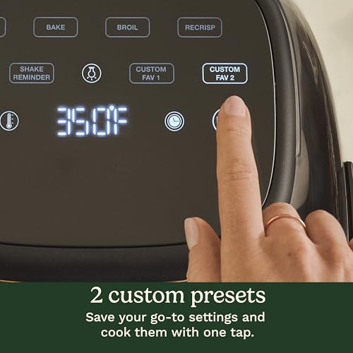 Cuisinart ClearView 4-Quart Air Fryer with Glass Basket and PFAS-Free Ceramic Nonstick Crisper Plate, 5 Cooking Functions, 2 Custom Presets, Adjustable Temperature up to 450°F, 3-Year Warranty, AFC-4 - My Kitchen Products