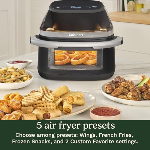 Cuisinart ClearView Large 9-Quart Basket Air Fryer with ClearView Window, Digital Control Panel, 5 Functions, 3 Air Fry Presets, 2 Custom Presets, Easy Clean, PFAS-Free, 3 -Year Warranty, AFC-9 - My Kitchen Products