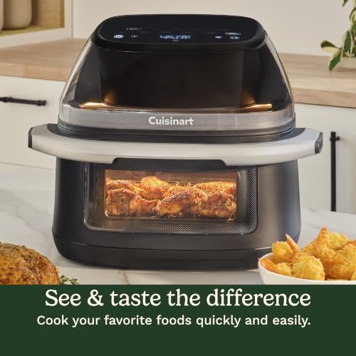 Cuisinart ClearView Large 9-Quart Basket Air Fryer with ClearView Window, Digital Control Panel, 5 Functions, 3 Air Fry Presets, 2 Custom Presets, Easy Clean, PFAS-Free, 3 -Year Warranty, AFC-9 - My Kitchen Products