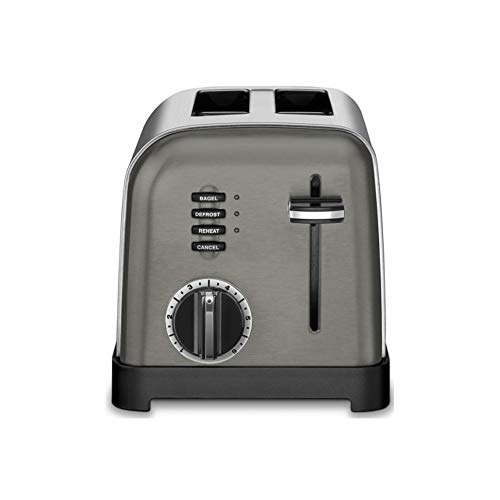 Cuisinart CPT-160BKS 2-Slice Metal Classic Toaster, Stainless Steel/Black - My Kitchen Products