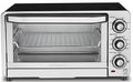 Cuisinart Custom Classic Toaster Oven Broiler, 1800 Watt Countertop Toaster Oven to Bake, Broil, and Toast, Non-Stick Interior, Consistent Toast Control, Brushed Stainless Steel/Black, TOB-40N - My Kitchen Products