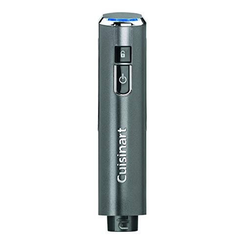 Cuisinart Electric Hand Blender & Mixer, EvolutionX Cordless Rechargeable, Gray/Black, RHB-100,Dark Grey - My Kitchen Products