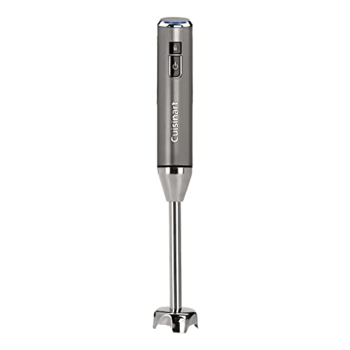 Cuisinart Electric Hand Blender & Mixer, EvolutionX Cordless Rechargeable, Gray/Black, RHB-100,Dark Grey - My Kitchen Products