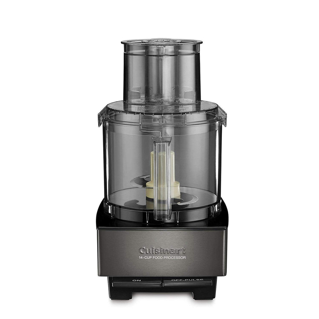 Cuisinart Food Processor 14-Cup Vegetable Chopper for Mincing, Dicing, Shredding, Puree & Kneading Dough, Black Stainless, DFP-14BKSY - My Kitchen Products