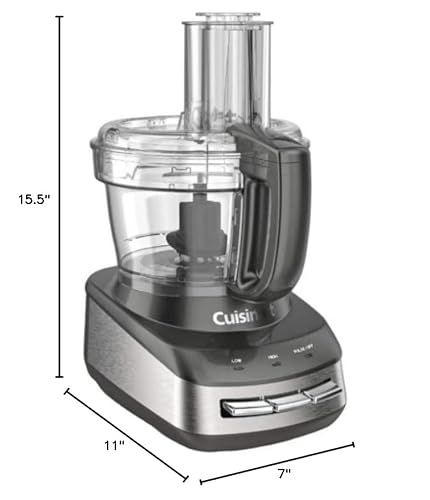 Cuisinart FP-110AG Core Custom 10-Cup Multifunctional Food Processor, Anchor Gray - My Kitchen Products