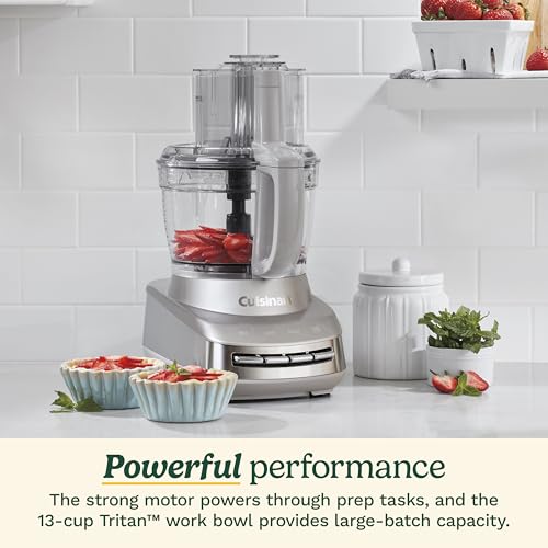 Cuisinart FP-130SS Core Custom 13-Cup Multifunctional Food Processor, Silver Sand - My Kitchen Products