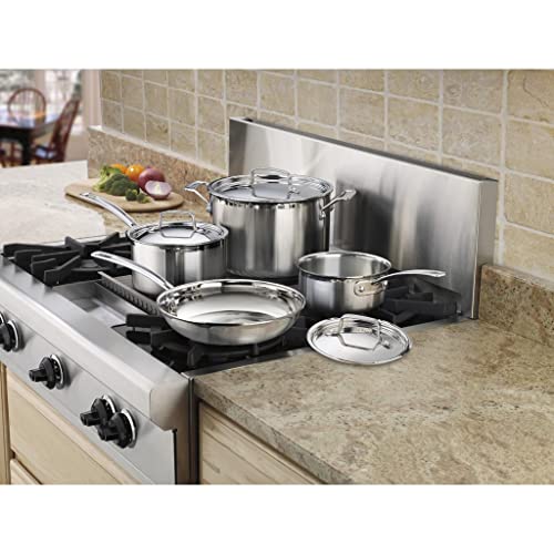 Cuisinart MCP-7NP1 Multiclad Pro Triple Ply 7-Piece Cookware Set Skillet - My Kitchen Products