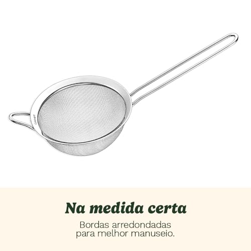 Cuisinart, Mesh Strainers, Stainless Steel Mesh Strainers for Kitchen, Fine Mesh Kitchen Strainer Set for Sifting, Straining and Cooking, Ctg-00-3Ms, 3 Count - My Kitchen Products