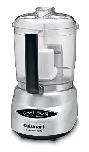 Cuisinart Mini Prep Plus Food Processor, 4 Cup, Brushed Stainless (Shiny) - My Kitchen Products