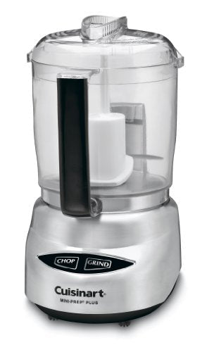 Cuisinart Mini Prep Plus Food Processor, 4 Cup, Brushed Stainless (Shiny) - My Kitchen Products