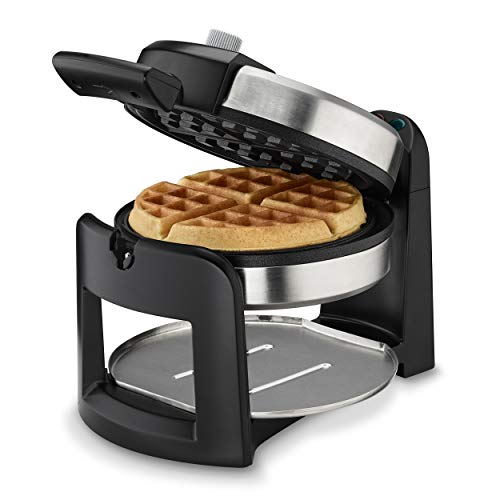 Cuisinart Round Flip Belgian Waffle Maker, 1" thick Belgian-style Waffle, WAF-F30NAS - My Kitchen Products