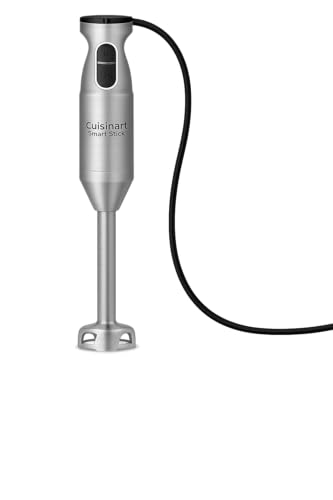 Cuisinart Smart Stick Two-Speed Hand Blender, Powerful Immersion Blender with 300-Watt Motor Blends Shakes, Smoothies, Puree, Baby Food, Soups & Sauces, CSB-175SVP1, Silver - My Kitchen Products