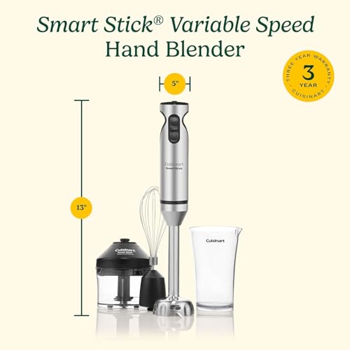 CUISINART SmartStick 2-Speed Hand Blender with Chopper Attachment - My Kitchen Products