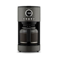 Cuisinart Stainless Steel 12-Cup Coffee Machine, Black Stainless Steel DCC-1220BKS - My Kitchen Products