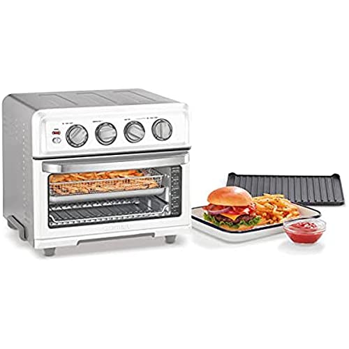 Cuisinart TOA-70W AirFryer Toaster Oven with Grill White Bundle with 1 YR CPS Enhanced Protection Pack - My Kitchen Products