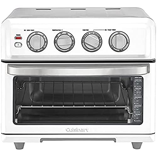 Cuisinart TOA-70W AirFryer Toaster Oven with Grill White Bundle with 1 YR CPS Enhanced Protection Pack - My Kitchen Products