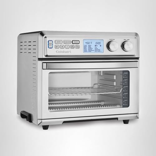 Cuisinart TOA-95C Digital AirFryer Toaster Oven, 0.95-cubic feet, Premium 1800-Watt Oven with Digital Display & Controls, XL Capacity, Intuitive Programming & Adjustable Temperature, Stainless Steel - My Kitchen Products