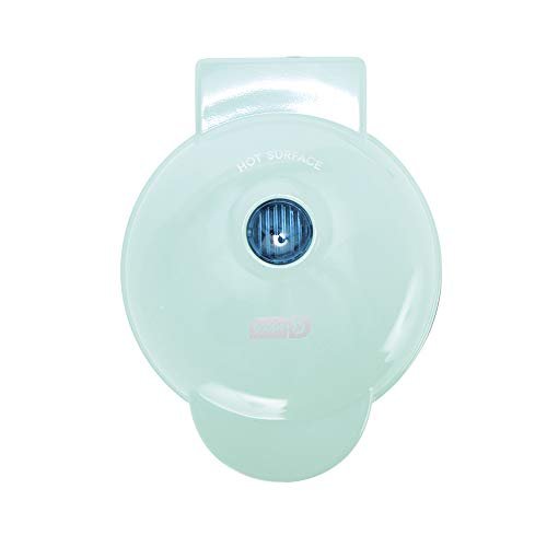 Dash Mini Maker Set - Customized Treat Maker - Supports Multi-Function Cooking - Easy Cleanup and User-Friendly Design - White, Aqua & Red - Waffle, Grill & Griddle Irons - My Kitchen Products