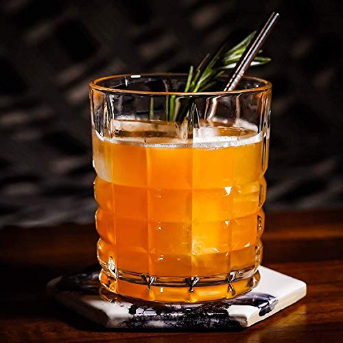 DeeCoo Premium 10, 11 OZ Scotch Glasses - Old Fashioned Whiskey Glasses/Style Glassware for Bourbon/Rum/Bar Tumbler Set of 6 - My Kitchen Products