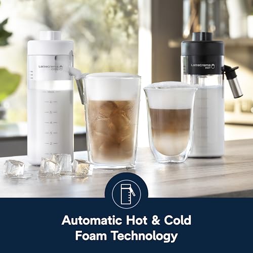 De'Longhi Eletta Explore Espresso Machine with Cold Brew, Hot & Cold Milk Frother - 50+ Recipes, Built in Grinder, Smartphone Compatible with Bean Adapt Technology for Ideal Extraction, 3.8 Pounds - My Kitchen Products