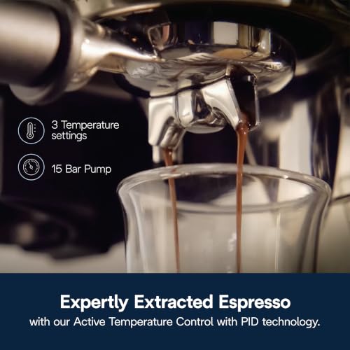 De'Longhi La Specialista Touch Espresso Machine with Grinder & Milk Frother – Cold Brew & Iced Coffee Maker, Burr Grinder, 10 Drink Presets, Compact Bean to Cup, Award-Winning Italian Design - My Kitchen Products