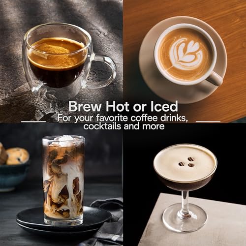 De'Longhi Magnifica Evo Next Fully Automatic Espresso Machine - Programmable Coffee Maker with Grinder and Milk Frother - Hot & Cold Brewer for Espresso, Latte, Cappuccino, Americano, Tea and More - My Kitchen Products