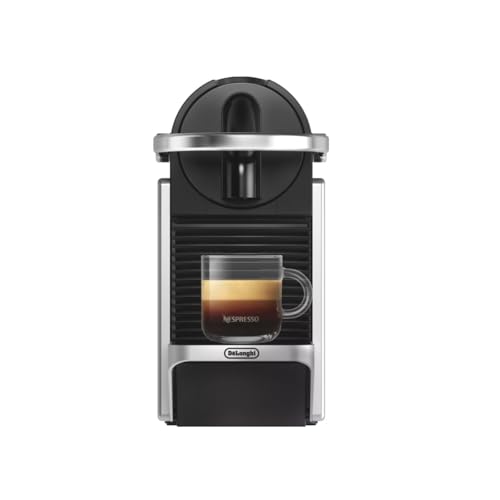 De′Longhi Nespresso Pixie EN127.S, Fully Automatic Coffee Machine, One-Button Coffee Machine with Multi-Function, Welcome Set Included, Compact Design, 19 Bar Pressure, 1260W, Silver - My Kitchen Products