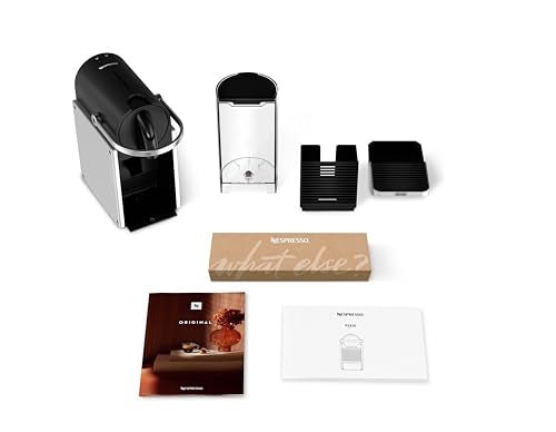 De′Longhi Nespresso Pixie EN127.S, Fully Automatic Coffee Machine, One-Button Coffee Machine with Multi-Function, Welcome Set Included, Compact Design, 19 Bar Pressure, 1260W, Silver - My Kitchen Products