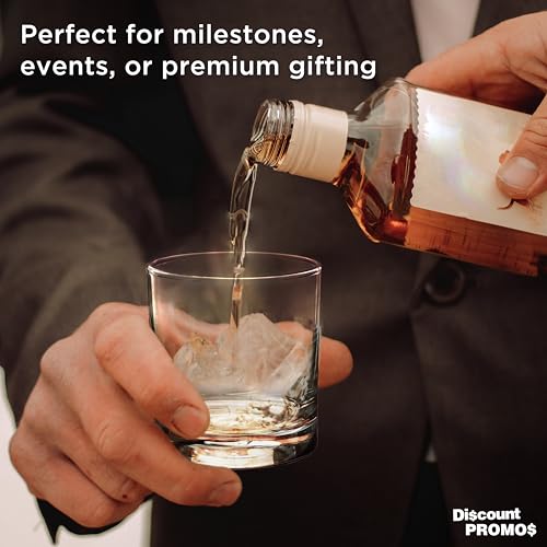 DISCOUNT PROMOS Lexington Rocks Whiskey Glass 10.5 oz, Set of 12, Bulk Pack - Perfect for Scotch, Bourbon, Whiskey, Cocktail - Clear - My Kitchen Products