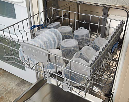 DuraHome Food Storage Containers with Lids 8oz, 16oz, 32oz Freezer Deli Cups Combo Pack, 44 Sets BPA-Free Leakproof Round Clear Takeout Container Meal Prep Microwavable, Airtight Lids (Mixed Sizes) - My Kitchen Products