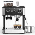 Electactic Espresso Machine with Grinder, 15 Bar Expresso Coffee Machines with Milk Frother Steam Wand, Professional Espresso Maker with Removable Water Tank, Cappuccino & Latte Machine for Home - My Kitchen Products