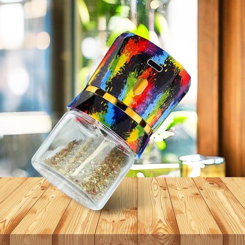 Electric Grinder, Small Spice Grinder Electric Grinders Mini Size 2inx3.5inches with 2pcs 1.7oz/50ml Glass Jar Rechargeable Automatic Small Grinder - My Kitchen Products