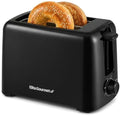 Elite Gourmet 2-Slice Cool Touch Toaster – 6 Browning Levels, Extra Wide 1.25” Slots for Bagels & Thick Bread, Cancel Function, Compact, ETL Certified, Black - My Kitchen Products
