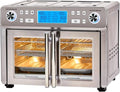 Emeril Lagasse Dual Zone 360 Air Fryer Oven Combo with French Door, 25 QT Extra Large, Cook Two Foods in Different Ways, Up to 60% Faster from Frozen to Finish, Pizza Stone Accessory - My Kitchen Products