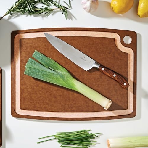 Epicurean Gourmet Series Cutting Board, 17.5-Inch by 13-Inch, Nutmeg/Natural - My Kitchen Products
